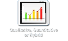 Qualitative, Quantitative or Hybrid