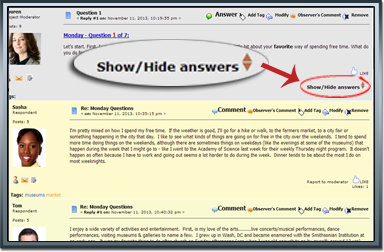 Clear the Clutter with Show/Hide Answers