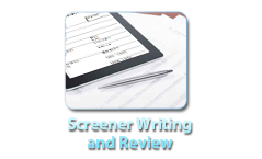Screener Writing and Review